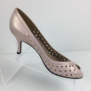 Peep Toe Pump Heel